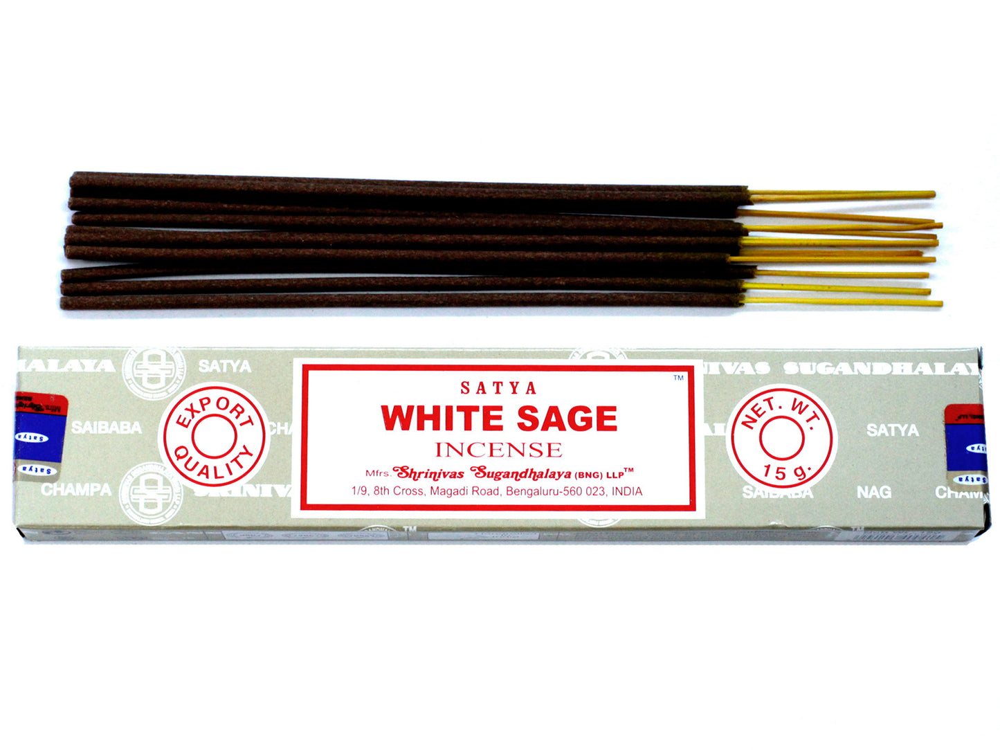 Satya Incense 15gm -Â White Sage
