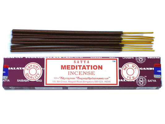 Satya Incense 15gm -Â Meditation