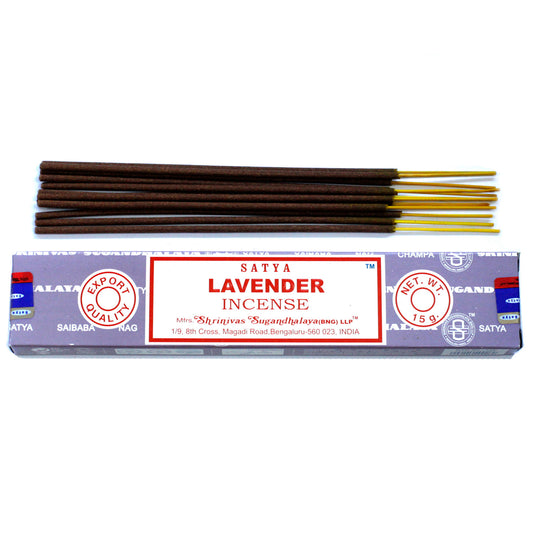 Satya Incense 15gm -Â Lavender