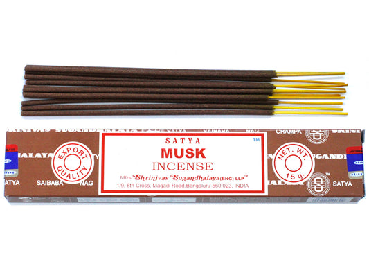 Satya Incense 15gm -Â Musk