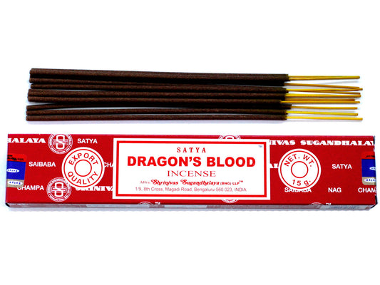 Satya Incense 15gm -Â Dragon Blood