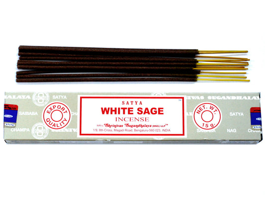 Satya Incense 15gm -Â White Sage