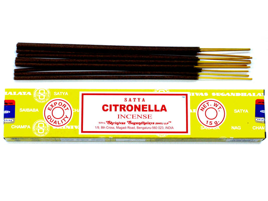 Satya Incense 15gm -Â Citronella