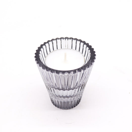 Flip Dinner Candle / Tealight Holder - Midnight Grey